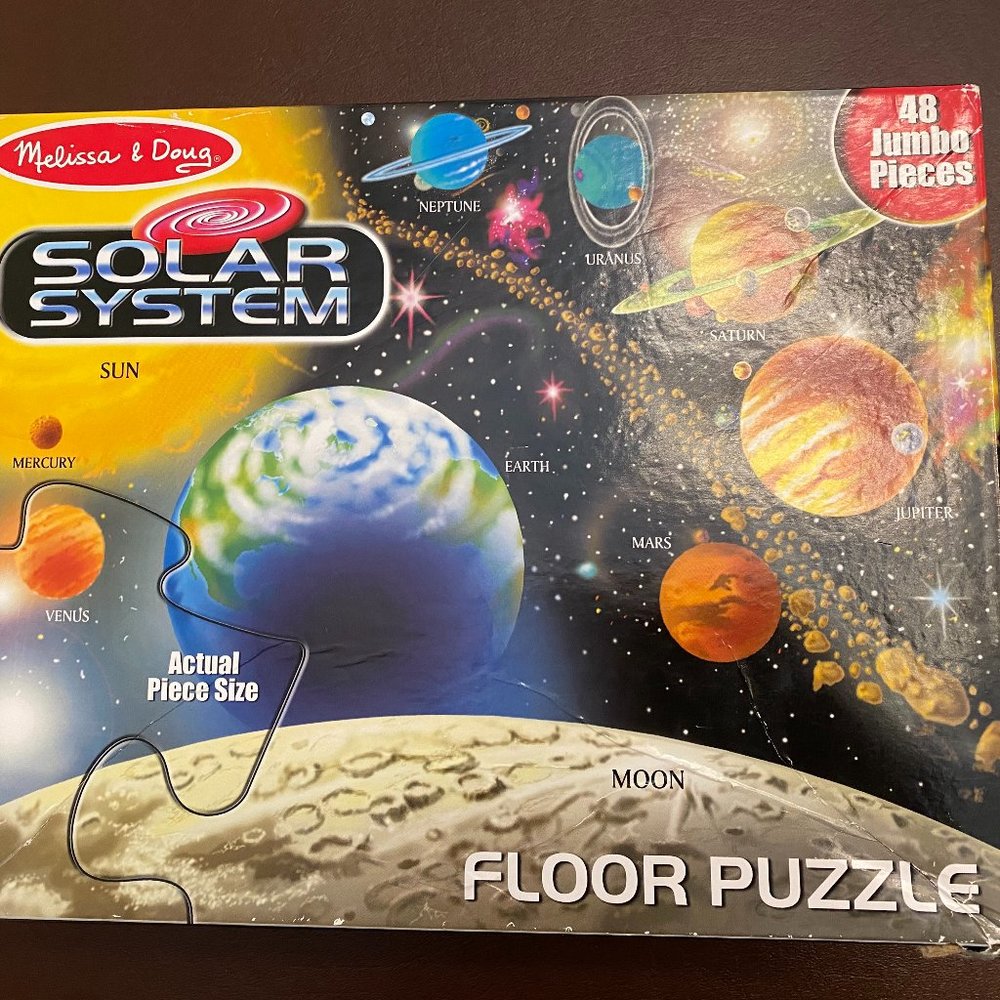 Solar System Floor Puzzle